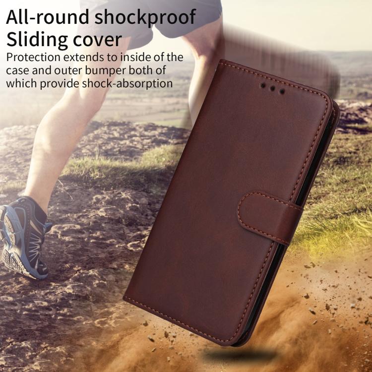 Custodia per telefono in pelle a conchiglia con struttura in vitello classico, For Huawei nova 16, For Huawei Enjoy 90 Pro Max 5G, For Huawei Enjoy 90 / Enjoy 90 Plus 5G, For Huawei Enjoy 80 Plus