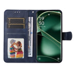 Custodia in pelle a conchiglia per OPPO Find X6