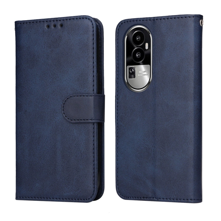 Custodia in pelle a conchiglia per OPPO Reno10 e Find X