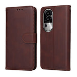 Custodia in pelle a conchiglia per OPPO Reno10 e Find X