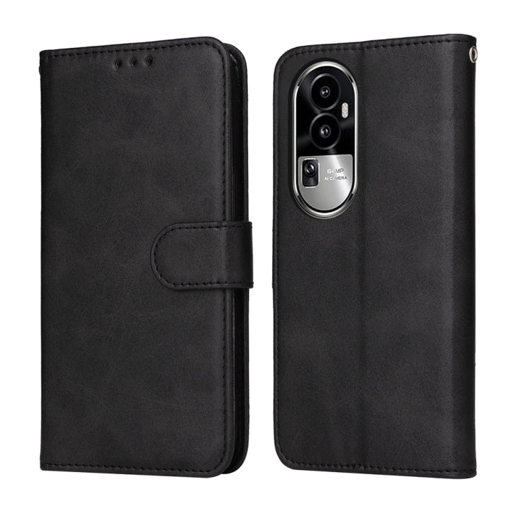 Custodia in pelle a conchiglia per OPPO Reno10 e Find X