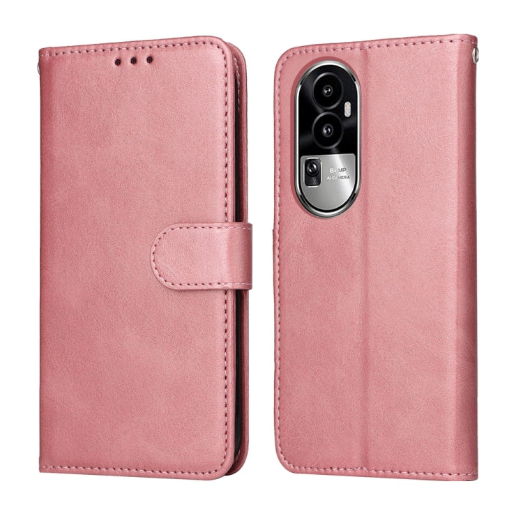 Custodia in pelle a conchiglia per OPPO Reno10 e Find X