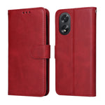 Custodia portafoglio in pelle per OPPO Reno11 5G