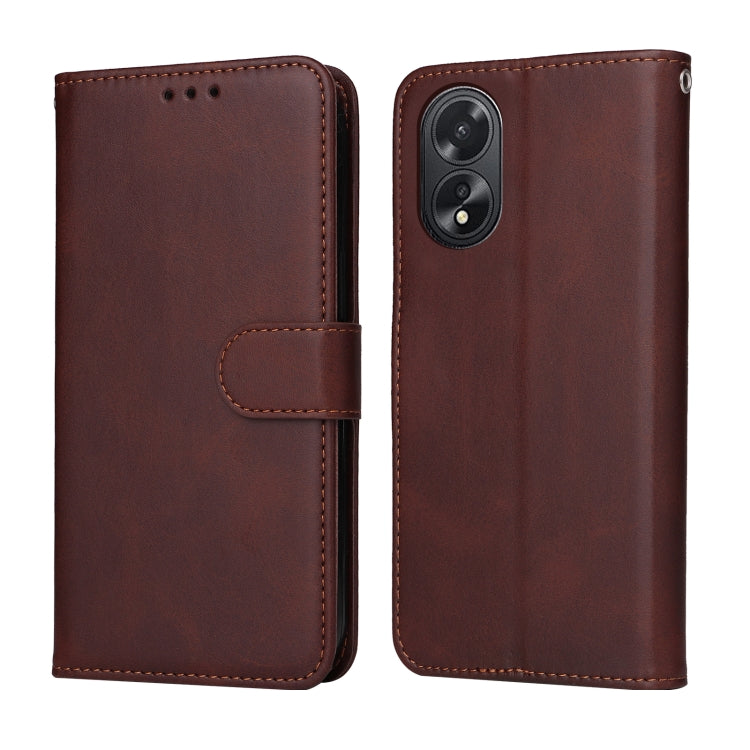 Custodia portafoglio in pelle per OPPO Reno11 5G