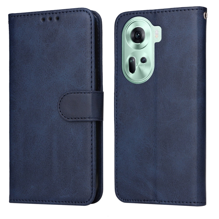 Custodia portafoglio in pelle per OPPO Reno11 5G