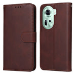 Custodia portafoglio in pelle per OPPO Reno11 5G