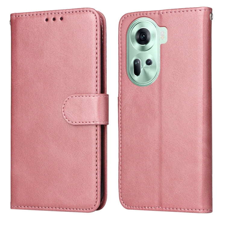 Custodia portafoglio in pelle per OPPO Reno11 5G