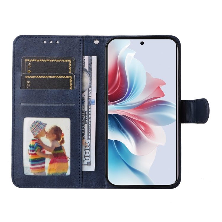 Custodia portafoglio in pelle per OPPO Reno11 5G