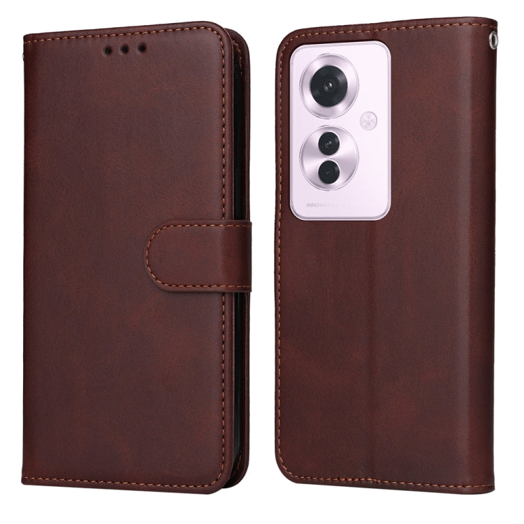Custodia portafoglio in pelle per OPPO A60 e altri modelli