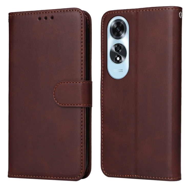 Custodia portafoglio in pelle per OPPO A60 e altri modelli