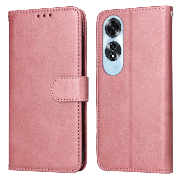 Custodia portafoglio in pelle per OPPO A60 e altri modelli
