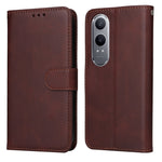 Custodia portafoglio in pelle per OPPO Reno12 F 5G