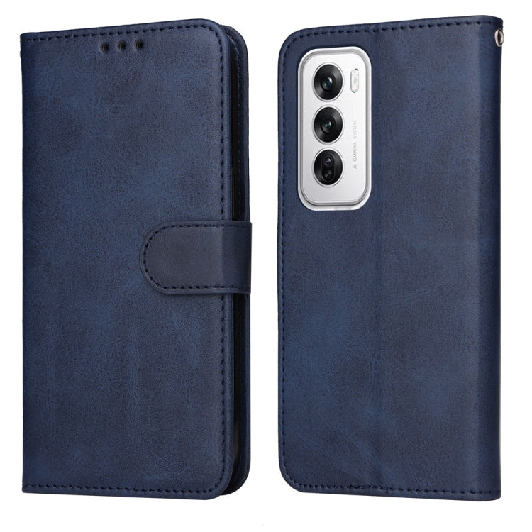 Custodia portafoglio in pelle per OPPO Reno12 F 5G