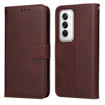 Custodia portafoglio in pelle per OPPO Reno12 F 5G
