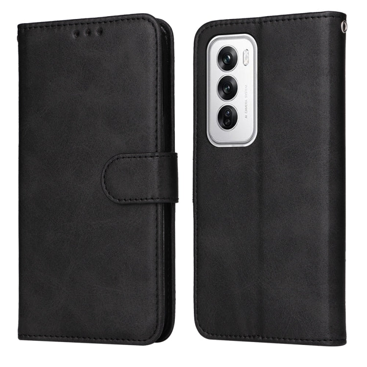 Custodia portafoglio in pelle per OPPO Reno12 F 5G