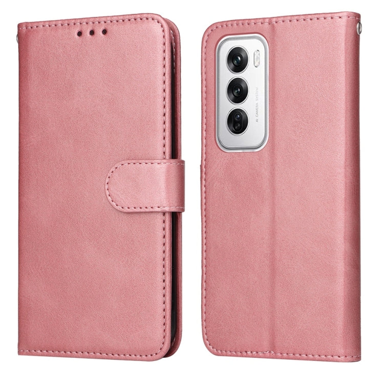 Custodia portafoglio in pelle per OPPO Reno12 F 5G