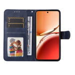 Custodia portafoglio in pelle per OPPO Reno12 F 5G