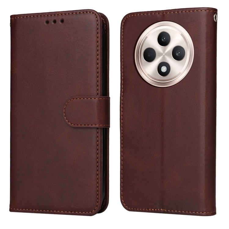Custodia portafoglio in pelle per OPPO Reno12 F 5G