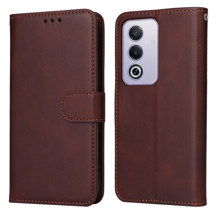 Custodia portafoglio in pelle per OPPO Reno12 F 5G