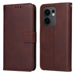 Custodia portafoglio in pelle per OPPO Reno13 F 4G 5G