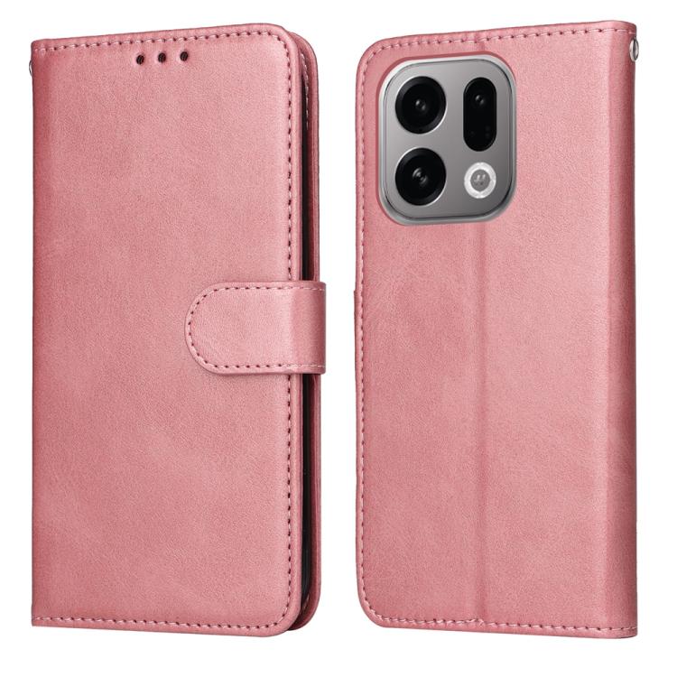 Custodia per telefono in pelle a conchiglia con struttura in vitello classico, For OPPO Find X9, For OPPO A6 Pro 4G / 5G Global / F31 5G, For OPPO Find X9 Pro, For OPPO Reno13 / Reno14 / Reno14 F 5G Global