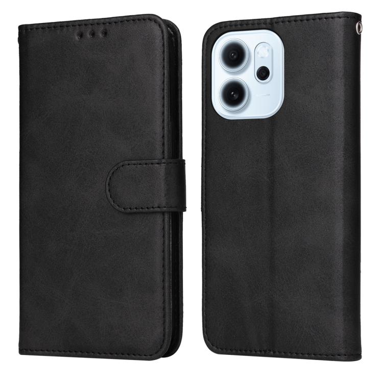 Custodia per telefono in pelle a conchiglia con struttura in vitello classico, For OPPO F33 Pro 5G, For OPPO Reno15 F 5G, For OPPO Reno15 5G Global / Reno 15c 5G, For OPPO A6 4G / 5G / A6x 5G Global