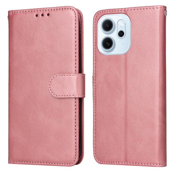 Custodia per telefono in pelle a conchiglia con struttura in vitello classico, For OPPO F33 Pro 5G, For OPPO Reno15 F 5G, For OPPO Reno15 5G Global / Reno 15c 5G, For OPPO A6 4G / 5G / A6x 5G Global