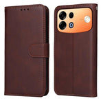 Custodia in pelle a conchiglia per OPPO F33 Pro 5G