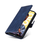 Custodia per telefono in pelle a conchiglia con struttura in vitello classico, For Realme C55, For Realme GT Neo 5 5G / GT3
