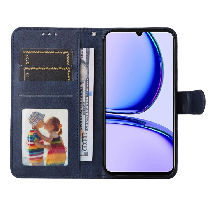 Custodia in pelle a conchiglia per Realme C55