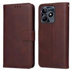 Custodia in pelle a conchiglia per Realme 11 4G