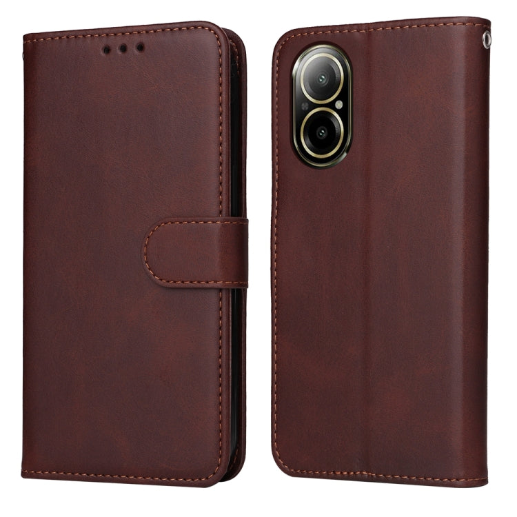 Custodia in pelle a conchiglia per Realme 12 e 12 Pro