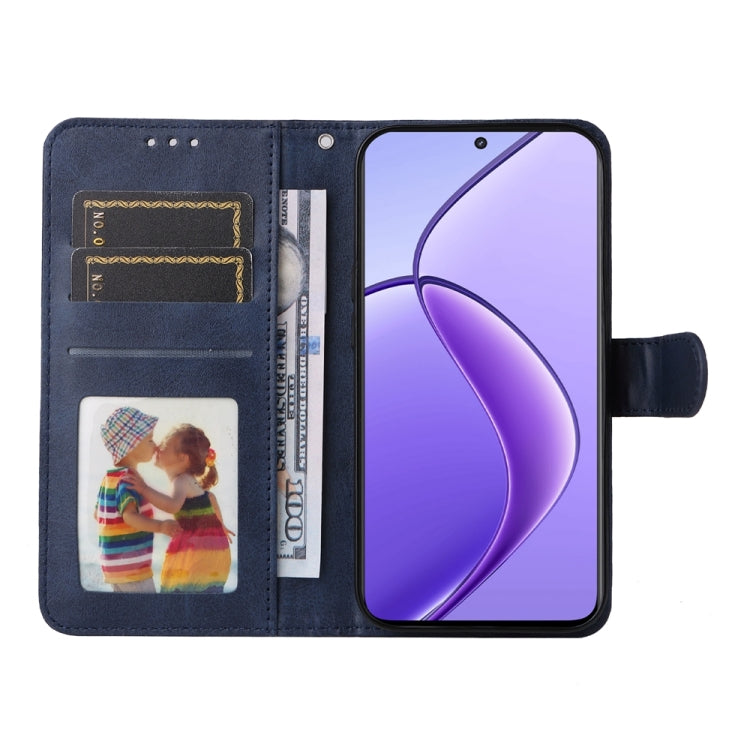 Custodia in pelle a conchiglia per Realme 12 e 12 Pro