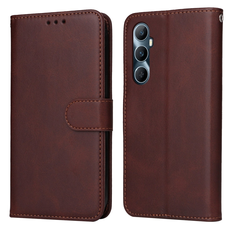 Custodia in pelle a conchiglia per Realme 11 4G