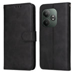 Custodia per telefono in pelle a conchiglia con struttura in vitello classico, For Realme 13+, For Realme 13 Pro / 13 Pro+ / P1 Pro Global, For Realme GT 6 / GT Neo6 SE, For Realme C63 / C61  / Note 60
