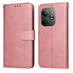 Custodia per telefono in pelle a conchiglia con struttura in vitello classico, For Realme 13+, For Realme 13 Pro / 13 Pro+ / P1 Pro Global, For Realme GT 6 / GT Neo6 SE, For Realme C63 / C61  / Note 60