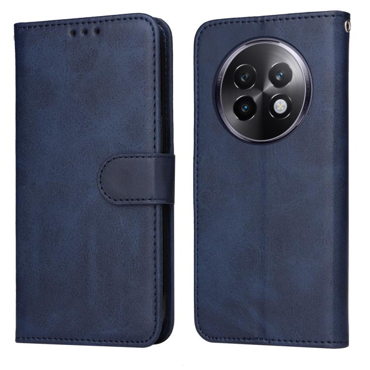 Custodia per telefono in pelle a conchiglia con struttura in vitello classico, For Realme 13+, For Realme 13 Pro / 13 Pro+ / P1 Pro Global, For Realme GT 6 / GT Neo6 SE, For Realme C63 / C61  / Note 60