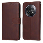 Custodia per telefono in pelle a conchiglia con struttura in vitello classico, For Realme 13+, For Realme 13 Pro / 13 Pro+ / P1 Pro Global, For Realme GT 6 / GT Neo6 SE, For Realme C63 / C61  / Note 60