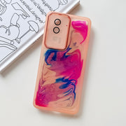 Custodia per telefono in TPU galvanica con pittura a olio, For Xiaomi Redmi K60, For Xiaomi Redmi K50, For Xiaomi Redmi K50 Ultra, For Xiaomi Redmi K40