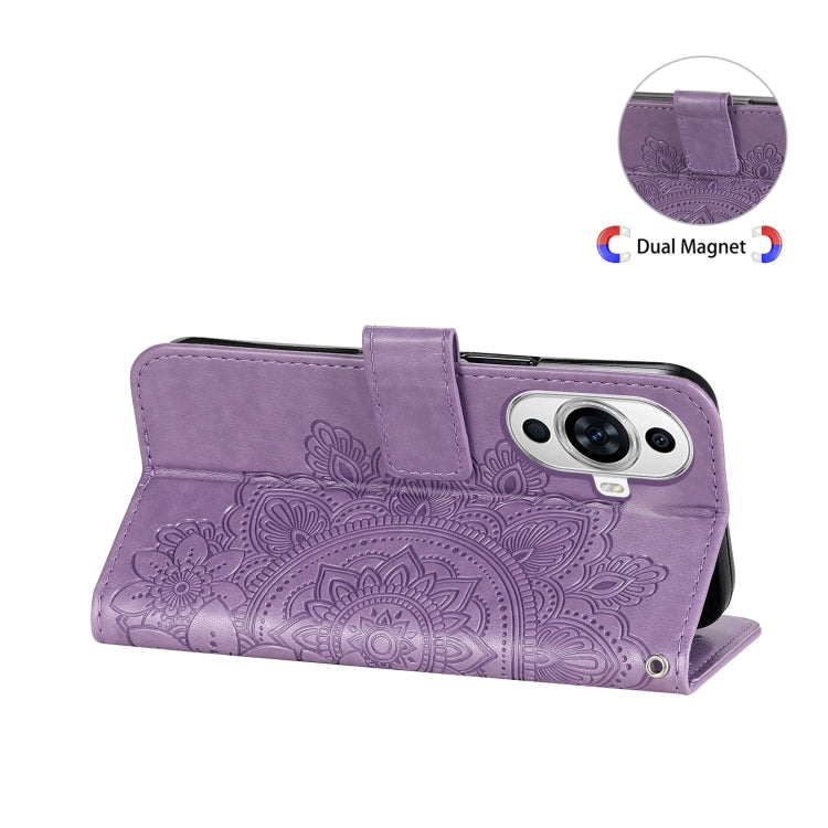 Custodia portafoglio in pelle per Huawei nova 11