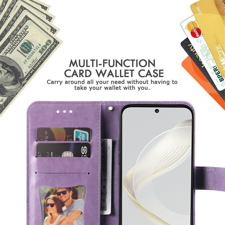 Custodia portafoglio in pelle per Huawei nova 11