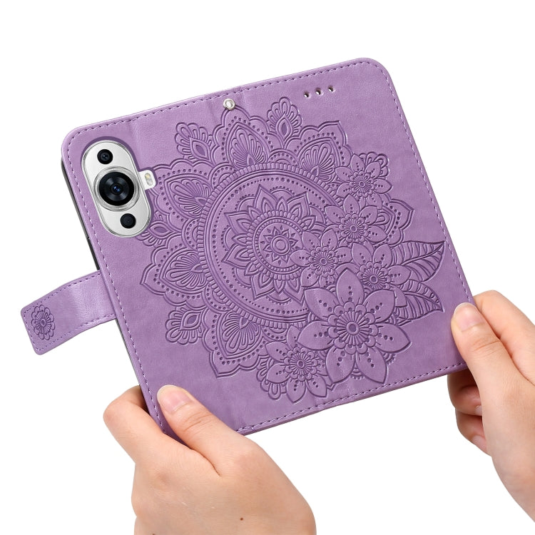 Custodia portafoglio in pelle per Huawei nova 11