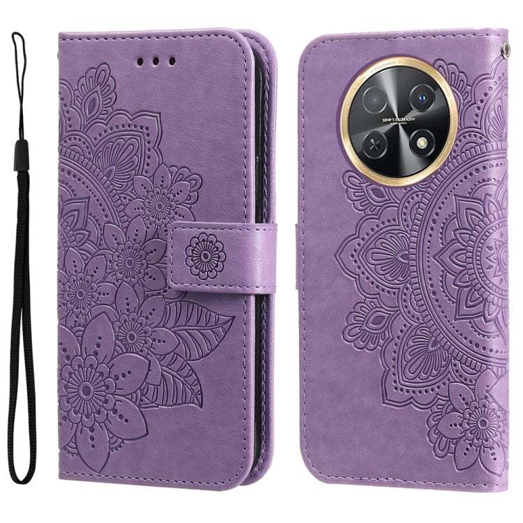 Custodia portafoglio in pelle per Huawei Mate 60