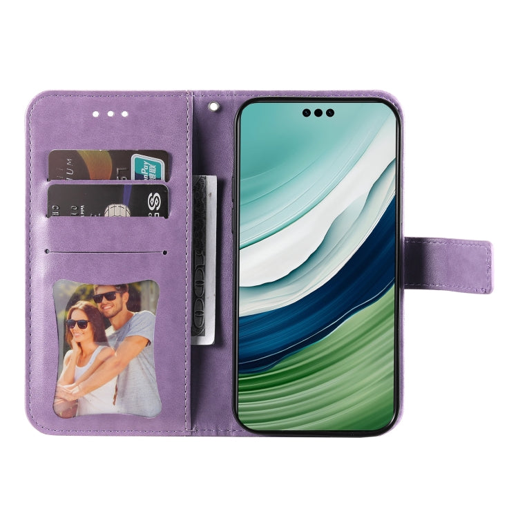 Custodia portafoglio in pelle per Huawei Mate 60