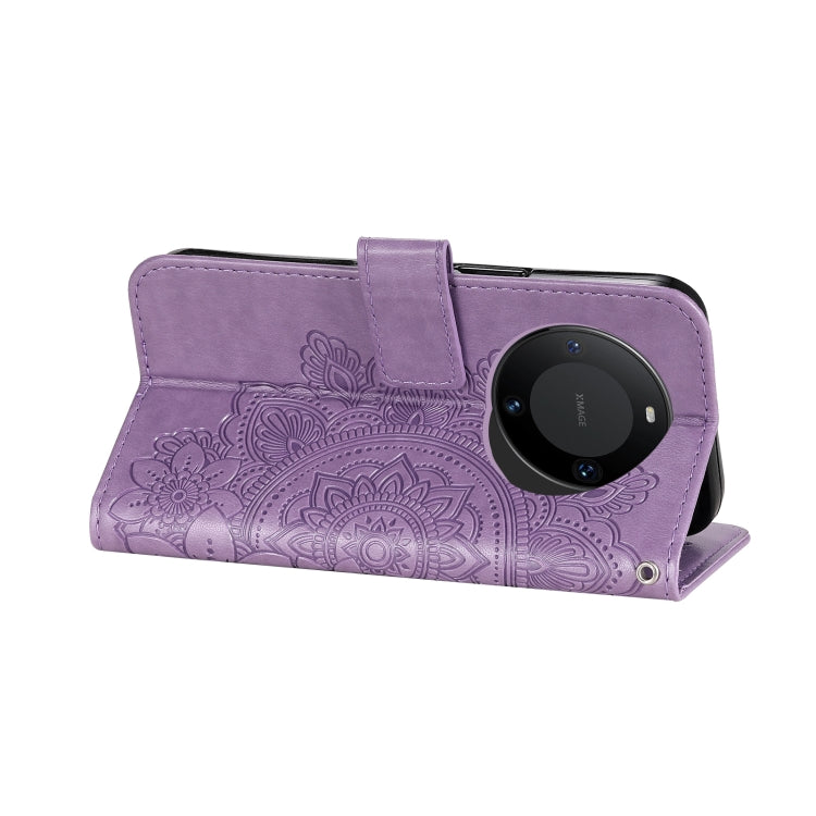 Custodia portafoglio in pelle per Huawei Mate 60