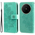 Custodia portafoglio in pelle goffrata per Huawei Nova 15 Pro