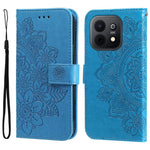 Custodia portafoglio in pelle goffrata per Huawei nova 16