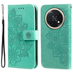 Custodia portafoglio in pelle goffrata per Huawei nova 16