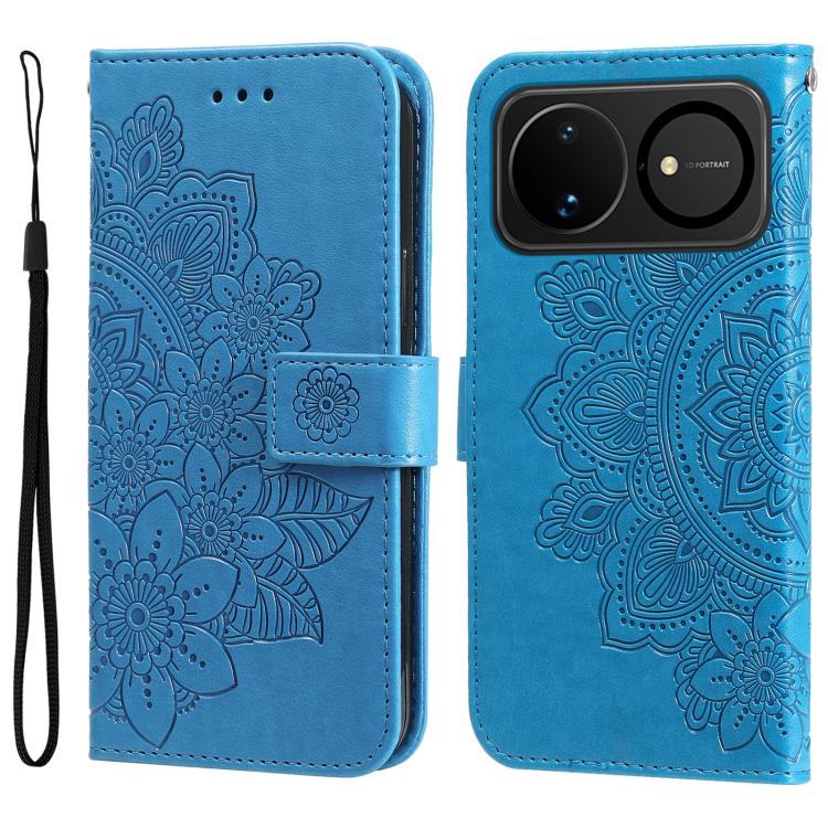 Custodia portafoglio in pelle goffrata per Huawei nova 16