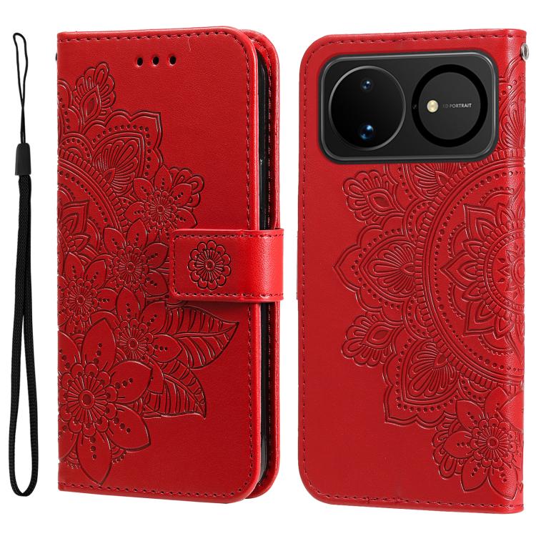 Custodia portafoglio in pelle goffrata per Huawei nova 16